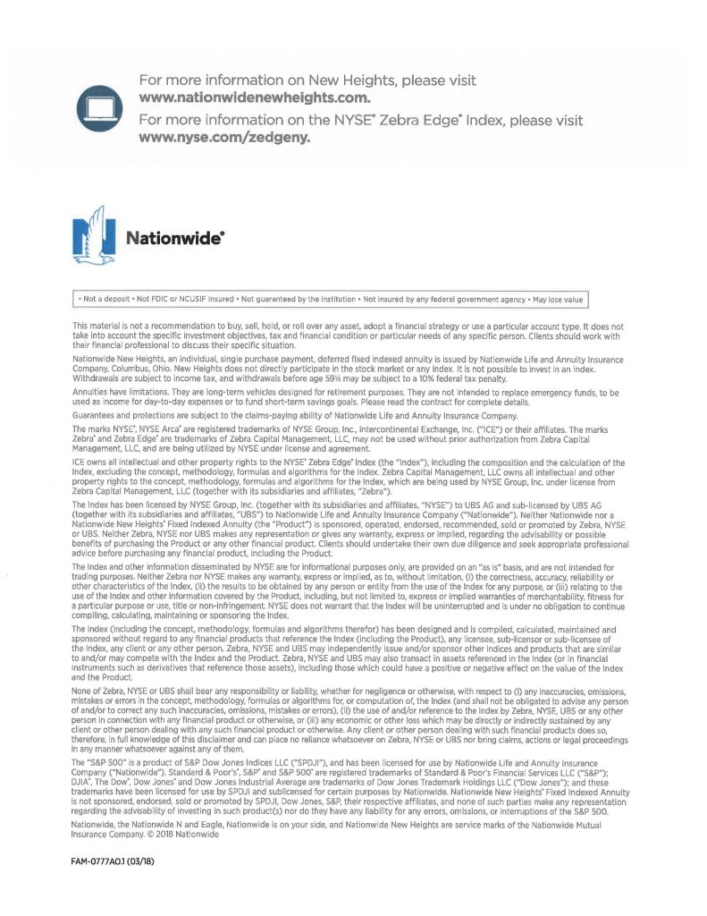 Anil Vazirani, SEC, Nationwide NYSE Zebra Edge Annuity Sales