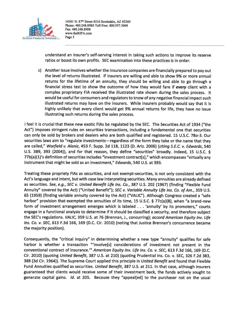 Anil Vazirani, SEC, Nationwide NYSE Zebra Edge Annuity Sales