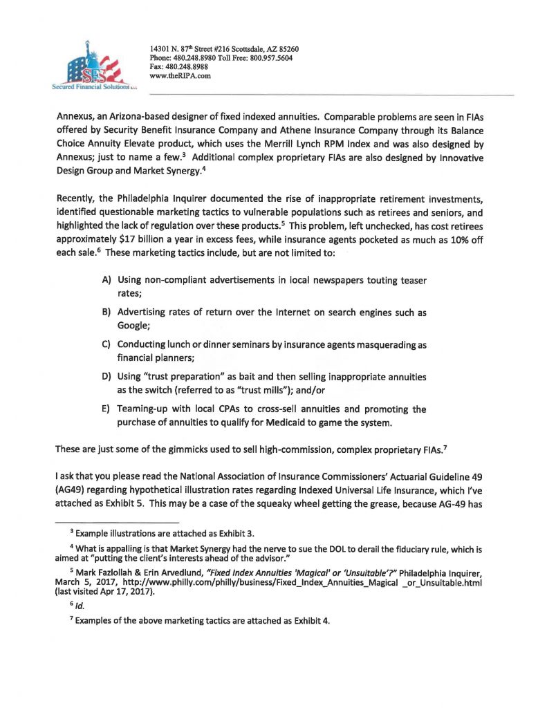 Anil Vazirani, SEC, Nationwide NYSE Zebra Edge Annuity Sales