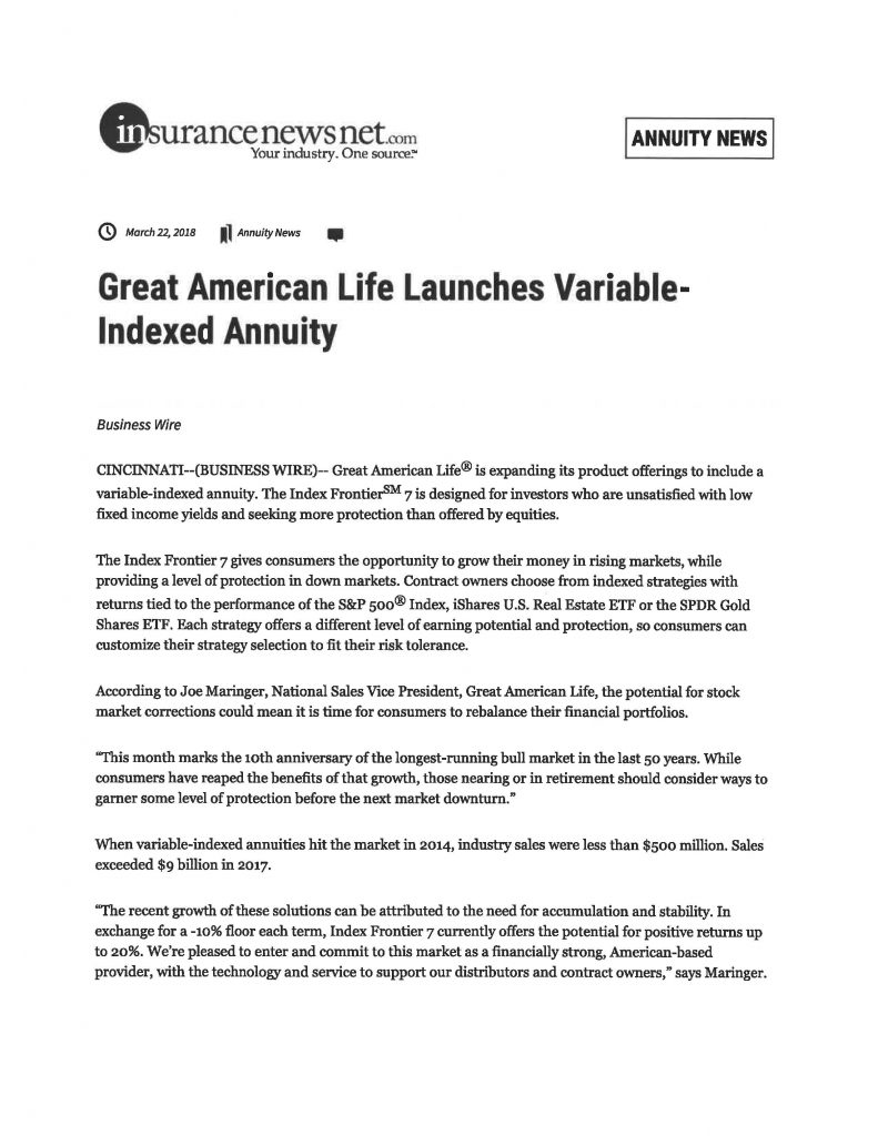 Anil Vazirani, SEC, Nationwide NYSE Zebra Edge Annuity Sales